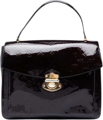 Louis Vuitton Pre-owned Romaine - Dames - Vintage Handtas - Paars - ONE Size - Leer - Vintage