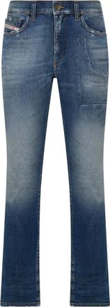 Diesel Jeans in donker denim - Heren - Slim Fit Jeans - Blauw - W38 - Denim - Jeans