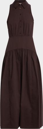 Staud Romy Maxi Shirtdress