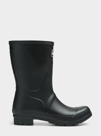 Barbour Womens Black Banbury mid-calf rain boots Women