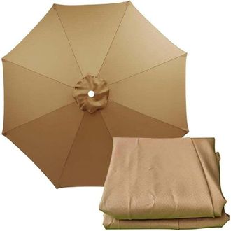 OEM Toldo De Repuesto Para Sombrilla/2,7 M, 6 Varillas, Cubierta De Repuesto Para Sombrilla, Tela De Repuesto Universal Para Sombrilla, Para Jard&iacute;n, Patio