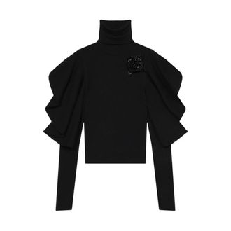 Blumarine Dolcevita - - Knitwear - Donna - Nero - L