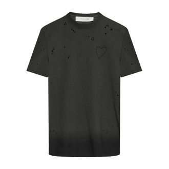Golden Goose Polo in Cotone - - Tops - Uomo - Grigio - S