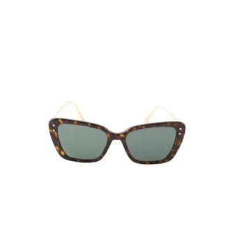 Dior Pre-owned Accessories, female, Brown, Size: ONE SIZE Pre-owned Metal Sunglasses