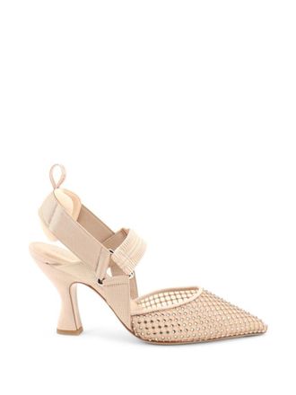 Fendi Light Pink Pointed-toe Pumps