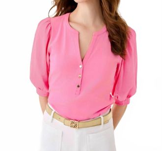 Lilly Pulitzer Ronson Knit Top In Confetti Pink
