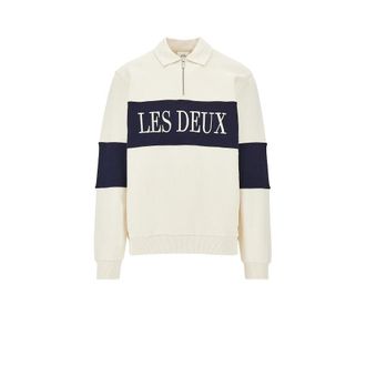 Les Deux Zipper Rugby sweatshirt Man XL