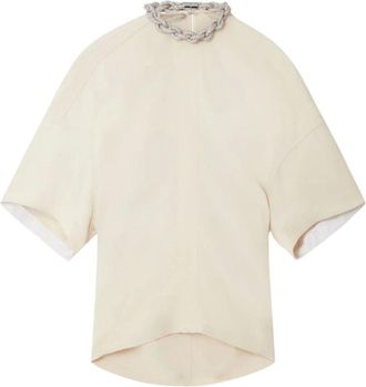 Stella McCartney Dames, Tops, Wit, Maat: XS Katoen