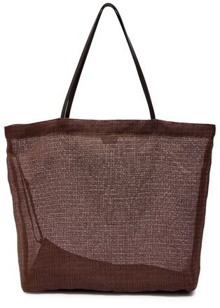 The Row The Row Barn Semi-sheer Woven Tote - Brown - One Size