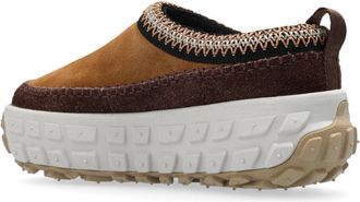 UGG Womens Australia Venture Daze Slip-On Sneaker Brown Suede Rubber Sole