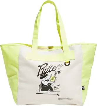 adidas Chip Big Tote Bag Wonder White Frozen Lemon KF9412