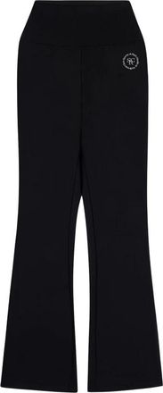Sporty & Rich Wide Broeken - Dames - Wijde Broeken - Zwart - XS - Broeken