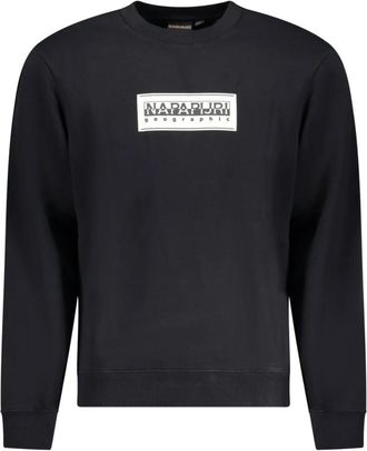 Napapijri Kleding - Heren - Sweatshirts - Zwart - 2XL - Hoodies & sweatvesten