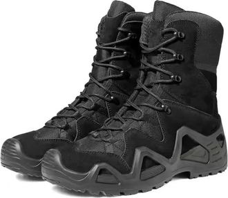 Generic NYSBH Mens Boots Waterproof Outdoor Hiking Ankle Work Boots Climbing Botas Safety Shoes