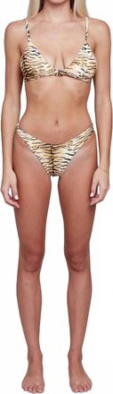 Acacia Zumba Bikini Bottom In Tiger