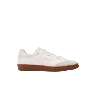 Scarosso Sneakers, male, White, Size: 7 1/2 US Umberto Sneaker