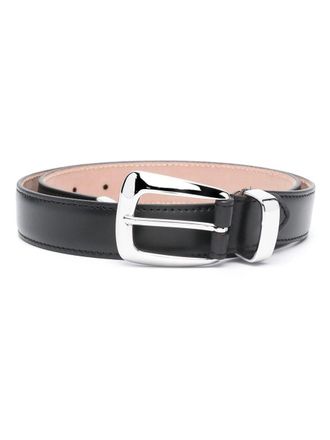 Khaite Benny Belt Silver Buckle (30mm)