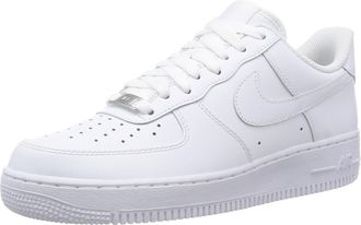 Nike Nike Man Sneaker Shoes Leather Code AIR Force 1 07 315122 111 42,5 EU - 9 USA - 8 UK Bianco - White