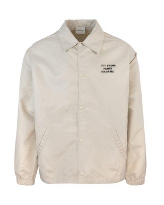 Dr&ocirc;le de Monsieur Lightweight Classic Collar Jacket with Bold Prints