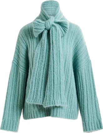 Essentiel Maglione a coste - Blu