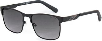 Guess Zwarte Metalen Zonnebril