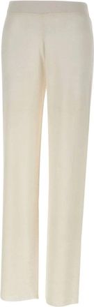 KANGRA Mujer, Pantalones, Blanco, Talla: 2XS