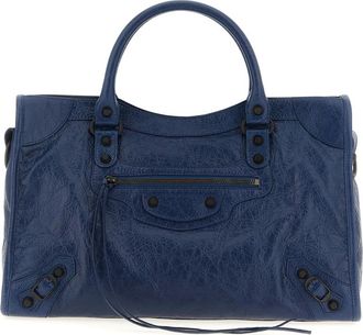 Balenciaga Blue Le City Medium Satchel