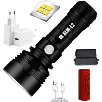 OEM Linterna P70, 30.000-100.000 L&uacute;menes, Ultrabrillante, Resistente Al Agua, Linterna Led De Alto Rendimiento, La Linterna Xlm-p70 De 50 W M&aacute;s Potente Co