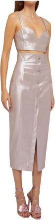 Genny Rokken - Dames - Midirokken - Roze - 2XS - Rokken
