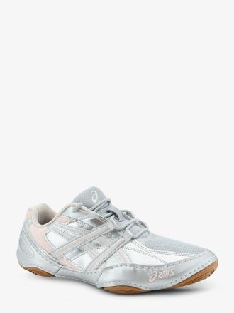 Asics Mens Sneakers Hypersync Grey Mesh-Leather Trainers Mesh/leather