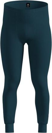 Odlo Base Layer Bottom Long Active Warm Eco Kunstfaserunterw&auml;sche f&uuml;r Herren | blau