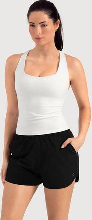 Bloch BLOCH Ladies Apex Form Longline Tank Top, White