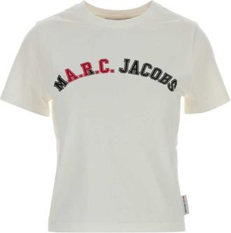 A.P.C. White Logo Solid T-shit