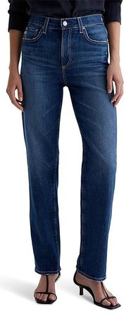 AG - Adriano Goldschmied Brinley Mid Rise Straight in 11 Years Memory Womens Jeans 11 Years Memory : 24 29, Cotton/Denim/Elastane