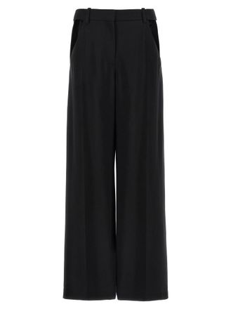 MUGLER Black Cut-Out Trousers