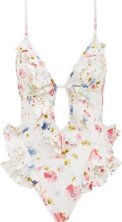 Zimmermann Lucky One Piece Swimsuit-Donna
