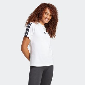 adidas T-Shirt ADIDAS SPORTSWEAR W 3S SJ T B, Damen, Gr. XS, schwarz-weiss (wei&szlig;, schwarz), Obermaterial: 100% Baumwolle, normal, Rundhals, Shirts T-Shirt, k
