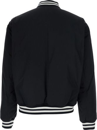 Gucci Mens Reversible Jacket Black Tech Fabric Polyester Coat