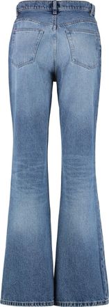 A.P.C. Womens Romy High-Rise Flared Jeans Denim Cotton