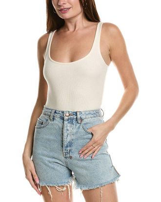 ATM Anthony Thomas Melillo Atm Anthony Thomas Melillo Ribbed Bodysuit
