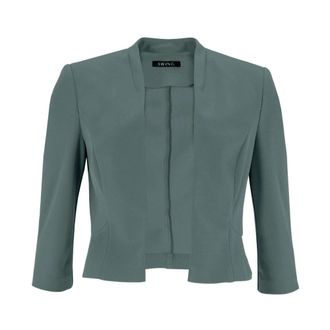 Swing Swing, Dames, Jassen, Blauw, Maat: L Leer