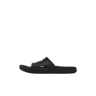 Emporio Armani Contour PVC Slippers met Eagle - Heren - Sandalen - Zwart - 40 EU - Schoenen