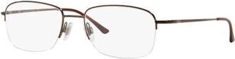 Polo Ralph Lauren 53mm Square optical glasses in Brown at Nordstrom