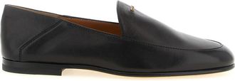Tod's Black Leather Loafers