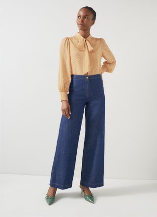 L.k. Bennett Womens Polly Woven Tops, Camel - Brown - Size 20 UK