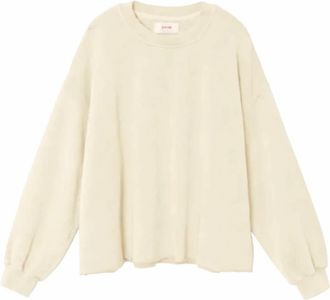 Xirena Womens Honor Crew Neck Sweatshirt In Sun Rayz