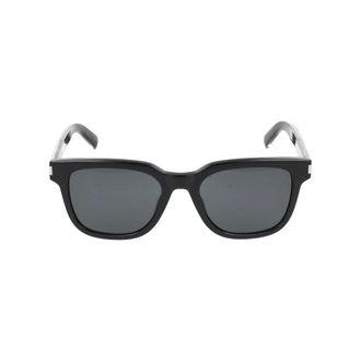 Saint Laurent Sunglasses, male, Black, 52 MM, Black Crystal Sunglasses SL 711