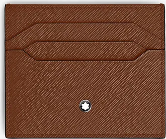Montblanc Kartenetui aus Saffianoleder Sartorial 6cc Fauve