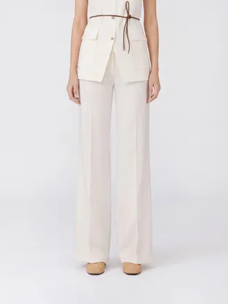 Herno Pants Woman color White