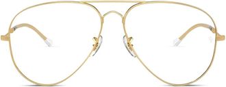 Ray-Ban Old Aviator glasses - unisex - Metal - 58 - Gold